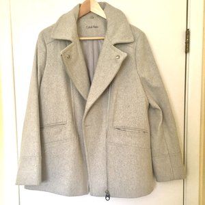 Calvin Klein Women's Wool Jacket, Size L